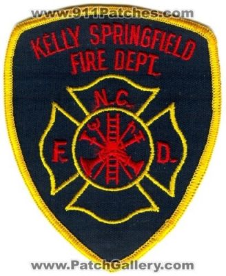 Kelly Springfield Fire Department (North Carolina)
Scan By: PatchGallery.com
Keywords: dept. f.d. fd n.c.