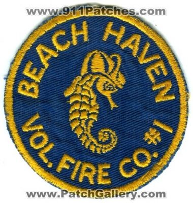 Beach Haven Volunteer Fire Company Number 1 (New Jersey)
Scan By: PatchGallery.com
Keywords: vol. co. #1