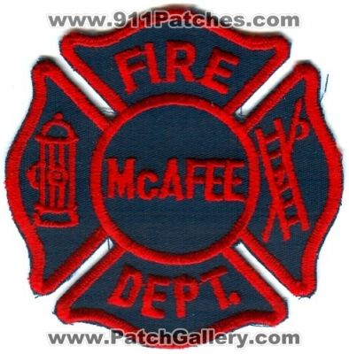 McAfee Fire Department (New Jersey)
Scan By: PatchGallery.com
Keywords: dept.