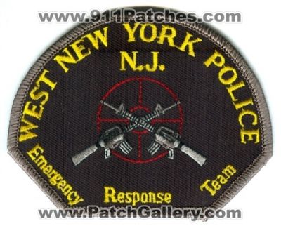 West New York Police Emergency Response Team (New Jersey)
Scan By: PatchGallery.com
Keywords: n.j. ert