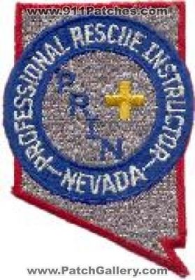 Professional Rescue Instructor Nevada (Nevada)
Thanks to Perry West for this scan.
Keywords: prin ems