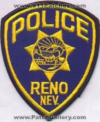 Reno Police
Thanks to EmblemAndPatchSales.com for this scan.
Keywords: nevada