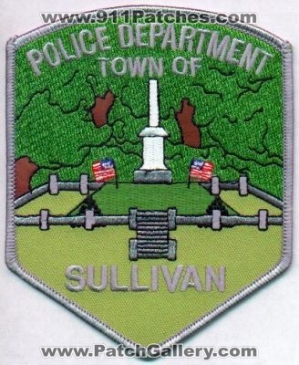 Sullivan Police Department
Thanks to EmblemAndPatchSales.com for this scan.
Keywords: new hampshire town of