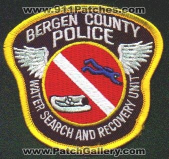Bergen County Police Water Search and Recovery Unit
Thanks to EmblemAndPatchSales.com for this scan.
Keywords: new jersey dive
