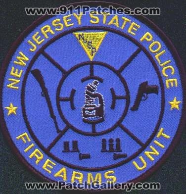 New Jersey State Police Firearms Unit
Thanks to EmblemAndPatchSales.com for this scan.
