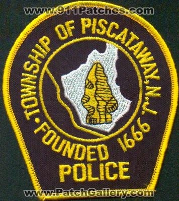 Piscataway Police
Thanks to EmblemAndPatchSales.com for this scan.
Keywords: new jersey township of