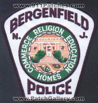 Bergenfield Police
Thanks to EmblemAndPatchSales.com for this scan.
Keywords: new jersey