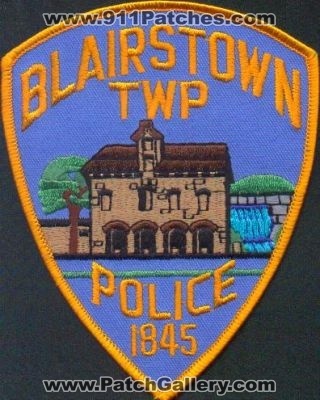 Blairtown Twp Police
Thanks to EmblemAndPatchSales.com for this scan.
Keywords: new jersey township