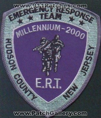 Hudson County Police Emergency Response Team
Thanks to EmblemAndPatchSales.com for this scan.
Keywords: new jersey e.r.t. ert millenium 2000