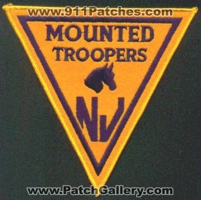 New Jersey State Police Mounted Troopers
Thanks to EmblemAndPatchSales.com for this scan.
