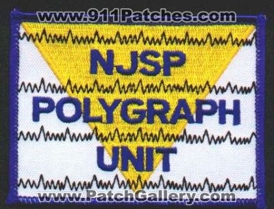 New Jersey State Police Polygraph Unit
Thanks to EmblemAndPatchSales.com for this scan.
