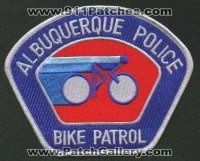 Albuquerque Police Bike Patrol
Thanks to EmblemAndPatchSales.com for this scan.
Keywords: new mexico