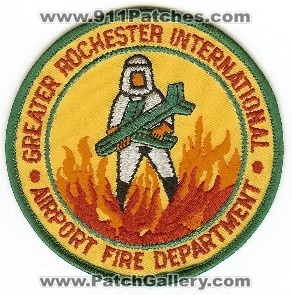 Greater Rochester International Airport Fire Department
Thanks to PaulsFirePatches.com for this scan.
Keywords: new york cfr arff aircraft crash rescue