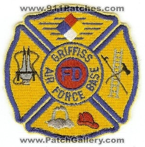 Griffis Air Force Base FD
Thanks to PaulsFirePatches.com for this scan.
Keywords: new york fire department usaf afb