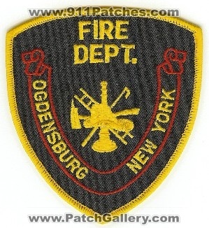 Ogdensburg Fire Dept
Thanks to PaulsFirePatches.com for this scan.
Keywords: new york department