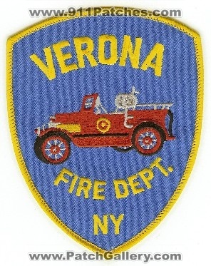 Verona Fire Dept
Thanks to PaulsFirePatches.com for this scan.
Keywords: new york department