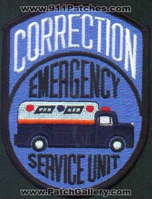 New York Correction Emergency Service Unit
Thanks to EmblemAndPatchSales.com for this scan.
Keywords: city of doc