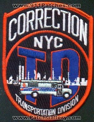 New York Correction Transportation Division
Thanks to EmblemAndPatchSales.com for this scan.
Keywords: doc td