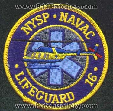 New York State Police Lifeguard 16
Thanks to EmblemAndPatchSales.com for this scan.
Keywords: nysp navac helicopter