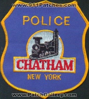 Chatham Police
Thanks to EmblemAndPatchSales.com for this scan.
Keywords: new york