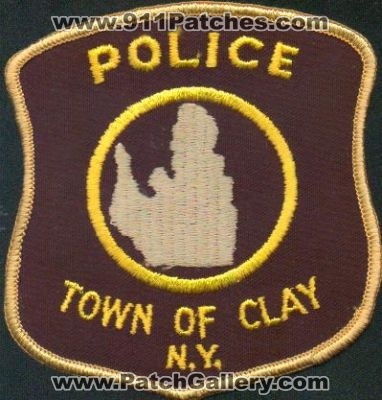 Clay Police
Thanks to EmblemAndPatchSales.com for this scan.
Keywords: new york town of