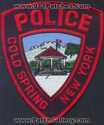 Cold Spring Police
Thanks to EmblemAndPatchSales.com for this scan.
Keywords: new york