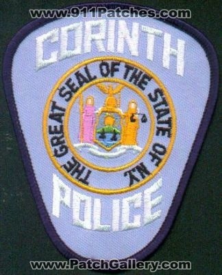 Corinth Police
Thanks to EmblemAndPatchSales.com for this scan.
Keywords: new york