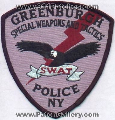 Greenburgh Police SWAT
Thanks to EmblemAndPatchSales.com for this scan.
Keywords: new york special weapons and tactics