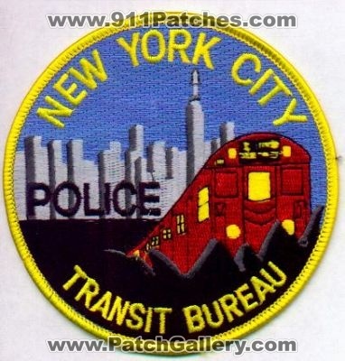 New York Police Department Transit Bureau
Thanks to EmblemAndPatchSales.com for this scan.
Keywords: nypd city of