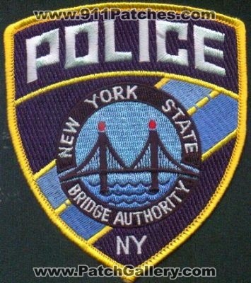 New York State Police Bridge Authority
Thanks to EmblemAndPatchSales.com for this scan.
Keywords: nysp