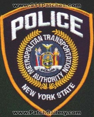 New York State Police Metropolitan Transporation Authority
Thanks to EmblemAndPatchSales.com for this scan.
Keywords: nysp