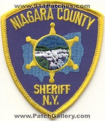Niagra County Sheriff
Thanks to EmblemAndPatchSales.com for this scan.
Keywords: new york