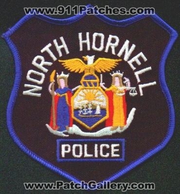 North Hornell Police
Thanks to EmblemAndPatchSales.com for this scan.
Keywords: new york