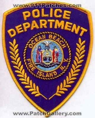 Ocean Beach Police Department
Thanks to EmblemAndPatchSales.com for this scan.
Keywords: new york