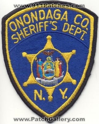 Onondaga County Sheriff's Dept
Thanks to EmblemAndPatchSales.com for this scan.
Keywords: new york sheriffs department