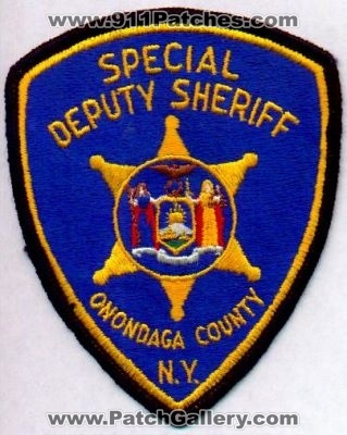 Onondaga County Special Deputy Sheriff
Thanks to EmblemAndPatchSales.com for this scan.
Keywords: new york