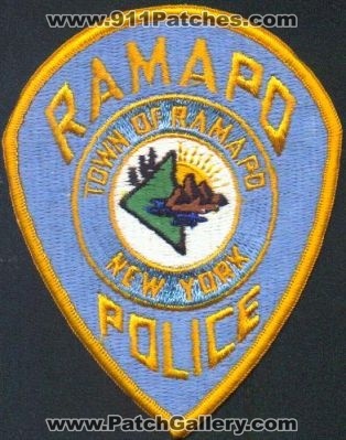 Ramapo Police
Thanks to EmblemAndPatchSales.com for this scan.
Keywords: new york town of