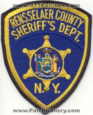 Rensselaer County Sheriff's Dept
Thanks to EmblemAndPatchSales.com for this scan.
Keywords: new york sheriffs department