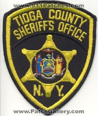 Tioga County Sheriff's Office
Thanks to EmblemAndPatchSales.com for this scan.
Keywords: new york sheriffs