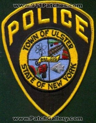 Ulster Police
Thanks to EmblemAndPatchSales.com for this scan.
Keywords: new york town of