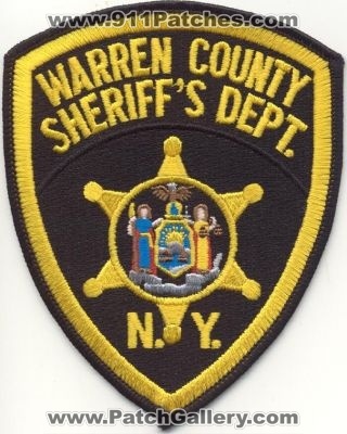 Warren County Sheriff's Dept
Thanks to EmblemAndPatchSales.com for this scan.
Keywords: new york sheriffs department