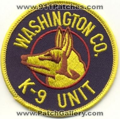 Washington County Sheriff K-9 Unit
Thanks to EmblemAndPatchSales.com for this scan.
Keywords: new york k9