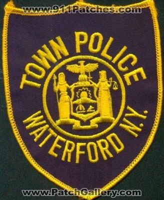 Waterford Police
Thanks to EmblemAndPatchSales.com for this scan.
Keywords: new york town