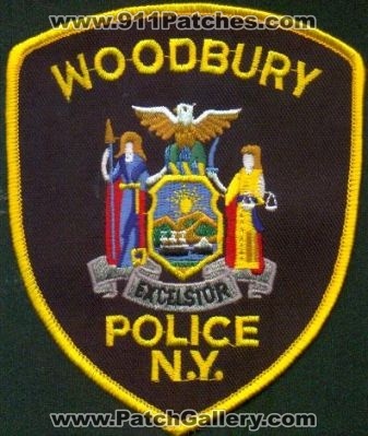 Woodbury Police
Thanks to EmblemAndPatchSales.com for this scan.
Keywords: new york