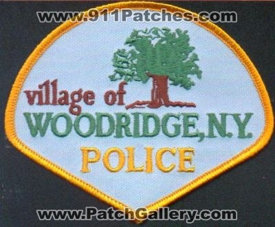 Woodridge Police
Thanks to EmblemAndPatchSales.com for this scan.
Keywords: new york village of