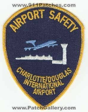 Charlotte Douglas International Airport Safety
Thanks to PaulsFirePatches.com for this scan.
Keywords: north carolina fire