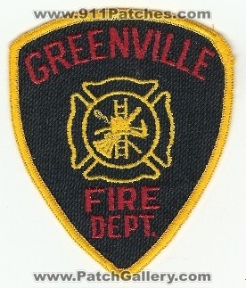 Greenville Fire Dept
Thanks to PaulsFirePatches.com for this scan.
Keywords: north carolina department