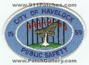 Havelock Public Safety
Thanks to PaulsFirePatches.com for this scan.
Keywords: north caolina fire dps