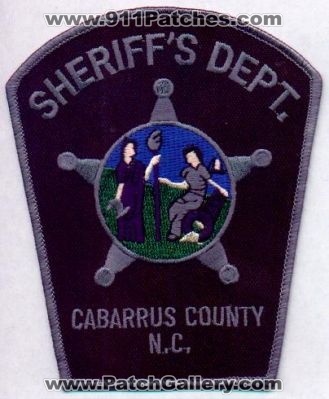 Cabarrus County Sheriff's Dept
Thanks to EmblemAndPatchSales.com for this scan.
Keywords: north carolina sheriffs department