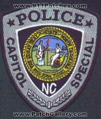 Capitol Special Police
Thanks to EmblemAndPatchSales.com for this scan.
Keywords: north carolina